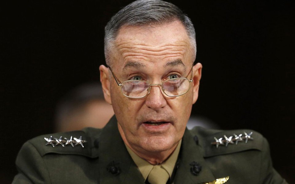 EUA deve evitar um confronto com a Rússia, por se tratar de uma potência nuclear. No entanto, a Rússia é uma "grande ameaça", disse o chefe do Estado-Maior Conjunto dos Estados Unidos, Joseph Dunford (Foto: Gisele Federicce) EUA deve evitar um confronto com a Rússia, por se tratar de uma potência nuclear. No entanto, a Rússia é uma "grande ameaça", disse o chefe do Estado-Maior Conjunto dos Estados Unidos, Joseph Dunford