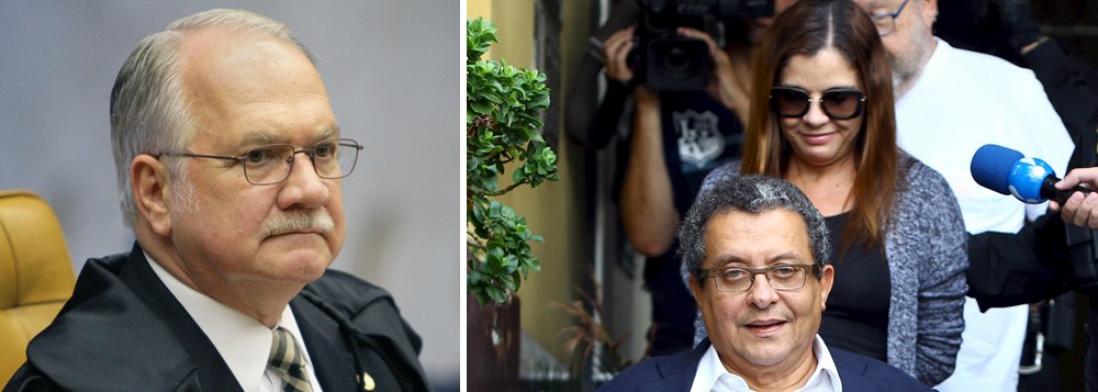 Ministro Luiz Edson Fachin, relator da Lava Jato no STF, homologou nesta terça-feira, 4, os acordos de delações premiadas do publicitário João Santana e de sua esposa, Mônica Moura; delação do casal precisou de aval do Supremo por citar políticos com foto privilegiado; Fachin determinou o sigilo dos depoimentos de Santana a sua esposa; além deles, André Luiz Reis Santana, funcionário do casal, também fechou delação com a Procuradoaria-Geral da República (PGR); João Santana e Mônica Moura foram presos pela Polícia Federal por determinação do juiz Sérgio Moro em fevereiro do ano passado; eles admitiram ter recebido dinheiro no exterior como pagamento de campanhas políticas; os dois foram soltos mediante o pagamento de fiança de cerca de R$ 30 milhões (Foto: Aquiles Lins) Ministro Luiz Edson Fachin, relator da Lava Jato no STF, homologou nesta terça-feira, 4, os acordos de delações premiadas do publicitário João Santana e de sua esposa, Mônica Moura; delação do casal precisou de aval do Supremo por citar políticos com foto privilegiado; Fachin determinou o sigilo dos depoimentos de Santana a sua esposa; além deles, André Luiz Reis Santana, funcionário do casal, também fechou delação com a Procuradoaria-Geral da República (PGR); João Santana e Mônica Moura foram presos pela Polícia Federal por determinação do juiz Sérgio Moro em fevereiro do ano passado; eles admitiram ter recebido dinheiro no exterior como pagamento de campanhas políticas; os dois foram soltos mediante o pagamento de fiança de cerca de R$ 30 milhões