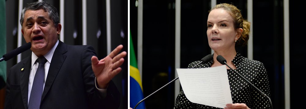 Líder da Minoria, deputado José Guimarães (PT-CE) diz que o nome da senadora Gleisi Hoffmann (PT-PR) para presidir o PT representa uma "revolução interna no partido"; "É uma voz contundente no Senado, de diálogo com nossa base social, tem legado e competência para presidir um partido e seria a primeira vez que o partido seria presidido por uma mulher", afirma; para ele, a candidatura de Gleisi simboliza "esse processo de renovação que o PT está vivendo" (Foto: Gisele Federicce) Líder da Minoria, deputado José Guimarães (PT-CE) diz que o nome da senadora Gleisi Hoffmann (PT-PR) para presidir o PT representa uma "revolução interna no partido"; "É uma voz contundente no Senado, de diálogo com nossa base social, tem legado e competência para presidir um partido e seria a primeira vez que o partido seria presidido por uma mulher", afirma; para ele, a candidatura de Gleisi simboliza "esse processo de renovação que o PT está vivendo"