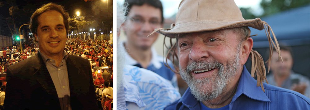 "A frase de Jobim indica que a parte mais lúcida da elite política e empresarial já percebeu o óbvio: impedir Lula de ser candidato, no tapetão, como pretendem os celerados de Curitiba, teria um duplo caráter desestabilizador", diz o jornalista Rodrigo Vianna, do blog Escrevinhador, sobre a declaração do em-ministro Nelson Jobim de que "proibir Lula de ser candidato é fazer o que fizeram os militares"; "A centro-direita menos obtusa já compreendeu o perigo que significa barrar Lula. Seria um suicídio da política. Seria caminho para a aventura despótica" (Foto: Aquiles Lins) "A frase de Jobim indica que a parte mais lúcida da elite política e empresarial já percebeu o óbvio: impedir Lula de ser candidato, no tapetão, como pretendem os celerados de Curitiba, teria um duplo caráter desestabilizador", diz o jornalista Rodrigo Vianna, do blog Escrevinhador, sobre a declaração do em-ministro Nelson Jobim de que "proibir Lula de ser candidato é fazer o que fizeram os militares"; "A centro-direita menos obtusa já compreendeu o perigo que significa barrar Lula. Seria um suicídio da política. Seria caminho para a aventura despótica"