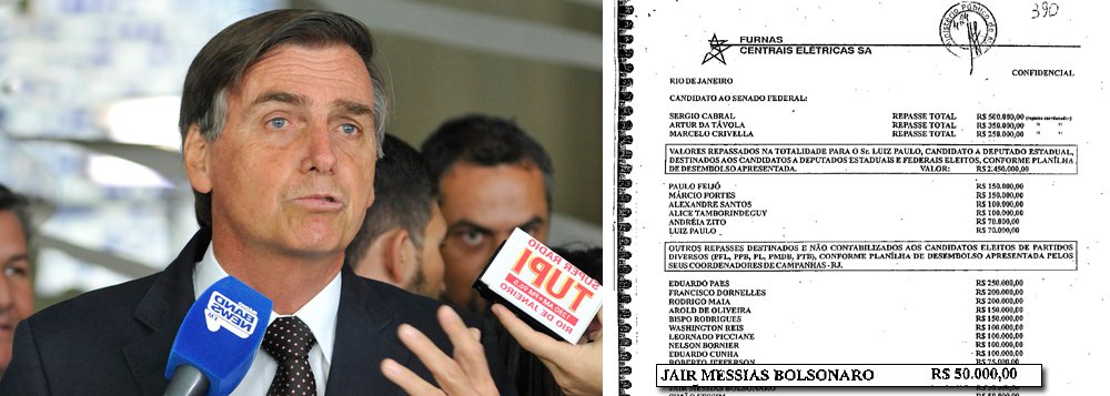 Jornalista Kiko Nogueira, do Diário do Centro do Mundo, comentou a informação de que o nome do deputado Jair Bolsonaro (PSC-RJ) consta na chamada Lista de Furnas, como destinatário de R$ 50 mil; "Bolsonaro age como se fosse uma virgem no bordel. Ele era do Partido Progressista, o que mais aparecia, proporcionalmente, nas investigações da Lava Jato — mas sua campanha era irrigada com boas vibrações do espírito santo. Na semana passada, a Justiça declarou o bloqueio de meio bilhão de reais do PP", afirma (Foto: Aquiles Lins) Jornalista Kiko Nogueira, do Diário do Centro do Mundo, comentou a informação de que o nome do deputado Jair Bolsonaro (PSC-RJ) consta na chamada Lista de Furnas, como destinatário de R$ 50 mil; "Bolsonaro age como se fosse uma virgem no bordel. Ele era do Partido Progressista, o que mais aparecia, proporcionalmente, nas investigações da Lava Jato — mas sua campanha era irrigada com boas vibrações do espírito santo. Na semana passada, a Justiça declarou o bloqueio de meio bilhão de reais do PP", afirma