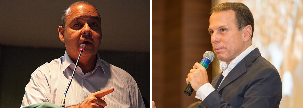 As centrais sindicais do Estado de São Paulo vão processar o prefeito da capital paulista, João Doria (PSDB), por ter chamado os grevistas de "vagabundos" e ter atuado contra a realização da greve geral do dia 28, anunciou nesta quinta-feira 4 o presidente da CUT, Vagner Freitas, após uma reunião entre as centrais sindicais para o balanço da paralisação da semana passada (Foto: Gisele Federicce) As centrais sindicais do Estado de São Paulo vão processar o prefeito da capital paulista, João Doria (PSDB), por ter chamado os grevistas de "vagabundos" e ter atuado contra a realização da greve geral do dia 28, anunciou nesta quinta-feira 4 o presidente da CUT, Vagner Freitas, após uma reunião entre as centrais sindicais para o balanço da paralisação da semana passada