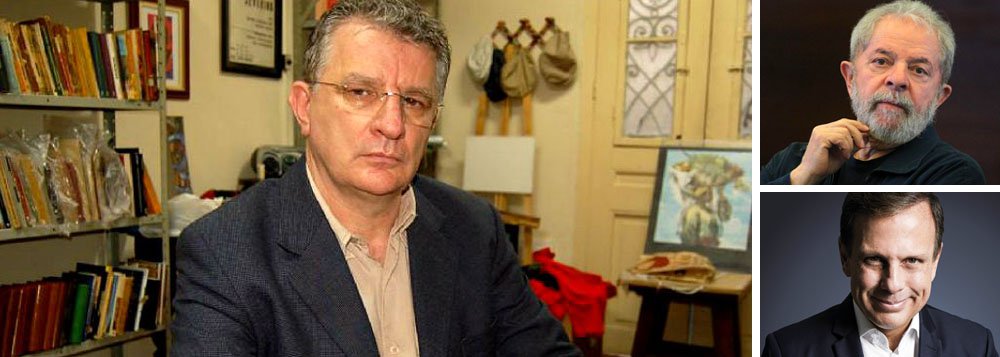 Professor de sociologia e política Aldo Fornazieri aponta viaráveis que podem inviabilizar tanto a candidatura do ex-presidente Lula como a do prefeito de São Paulo, João Doria (PSDB); ele prevê duros embates, diante da conjuntura brasileira, marcadaspelo golpe, pela agressão aos direitos, pela violação da Constituição; "Quem imaginar as eleições fora deste contexto ficará lamentando a polarização. Nesta conjuntura, as forças democráticas e progressistas precisam fincar estacas e estabelecer linhas intransponíveis pelos inimigos. Afinal de contas, não se pode tratar como adversário alguém que te trata como inimigo" (Foto: Aquiles Lins) Professor de sociologia e política Aldo Fornazieri aponta viaráveis que podem inviabilizar tanto a candidatura do ex-presidente Lula como a do prefeito de São Paulo, João Doria (PSDB); ele prevê duros embates, diante da conjuntura brasileira, marcadaspelo golpe, pela agressão aos direitos, pela violação da Constituição; "Quem imaginar as eleições fora deste contexto ficará lamentando a polarização. Nesta conjuntura, as forças democráticas e progressistas precisam fincar estacas e estabelecer linhas intransponíveis pelos inimigos. Afinal de contas, não se pode tratar como adversário alguém que te trata como inimigo"