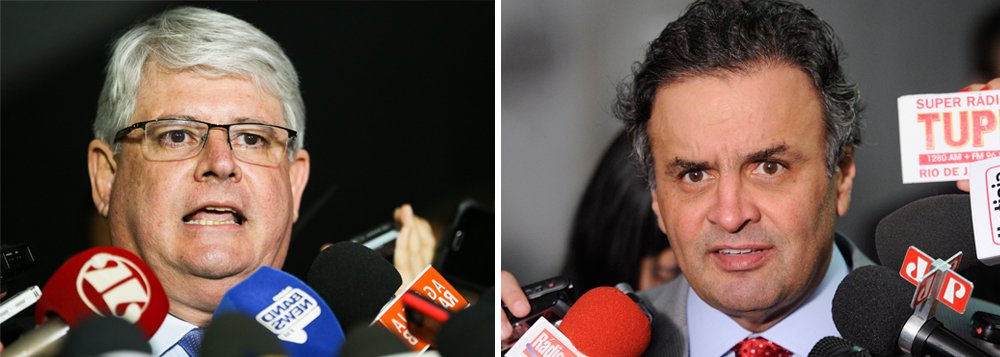 No recurso em que levou ao plenário do Supremo Tribunal Federal o pedido de prisão preventiva do senador afastado Aécio Neves (PSDB), disse que Aécio quer pôr um 'freio de arrumação na Polícia Federal'; ao citar conversa de Aécio com Joesley Batista, Janot diz que "a estratégia para justificar a aprovação do projeto de abuso de autoridade é usar os supostos erros da Operação Carne Fraca, escondendo o real objetivo de que, de fato, seria para impedir ou embaraçar a Operação Lava Jato"; procurador observa que a estratégia do tucano 'coincide' com aquela discutida entre o senador Romero Jucá (PMDB/RR) e o delator Sérgio Machado, na famosa conversa em que defenderam estancar a sangria (Foto: Aquiles Lins) No recurso em que levou ao plenário do Supremo Tribunal Federal o pedido de prisão preventiva do senador afastado Aécio Neves (PSDB), disse que Aécio quer pôr um 'freio de arrumação na Polícia Federal'; ao citar conversa de Aécio com Joesley Batista, Janot diz que "a estratégia para justificar a aprovação do projeto de abuso de autoridade é usar os supostos erros da Operação Carne Fraca, escondendo o real objetivo de que, de fato, seria para impedir ou embaraçar a Operação Lava Jato"; procurador observa que a estratégia do tucano 'coincide' com aquela discutida entre o senador Romero Jucá (PMDB/RR) e o delator Sérgio Machado, na famosa conversa em que defenderam estancar a sangria
