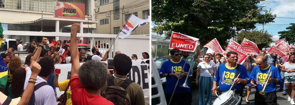 Servidores dos setores de escolas públicas, unidades de saúde, transporte coletivo, Correios e bancos prometem adesão à greve geral que acontece na próxima sexta-feira (28) contra as reformas da Previdência e Trabalhista do governo Michel Temer; a Polícia Civil deve funcionar em escala mínima, com 30%, de acordo com o sindicato da categoria; a paralisação, que é nacional, deverá ser a maior do País dos últimos 30 anos, de acordo com estimativas das associações trabalhistas (Foto: Leonardo Lucena) Servidores dos setores de escolas públicas, unidades de saúde, transporte coletivo, Correios e bancos prometem adesão à greve geral que acontece na próxima sexta-feira (28) contra as reformas da Previdência e Trabalhista do governo Michel Temer; a Polícia Civil deve funcionar em escala mínima, com 30%, de acordo com o sindicato da categoria; a paralisação, que é nacional, deverá ser a maior do País dos últimos 30 anos, de acordo com estimativas das associações trabalhistas