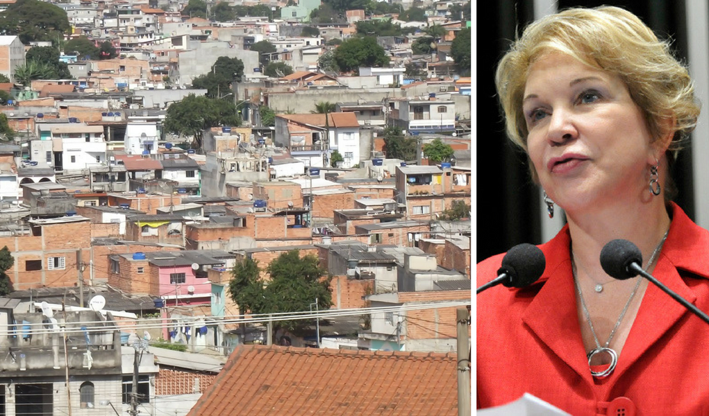 A senadora Marta Suplicy (PMDB-SP), am artigo publicado nesta segunda-feira, destacou os resultados da pesquisa da Fundação Perseu Abramo com moradores da periferia de São Paulo, a peemedebista escreveu sobre a necessidade de interpretar com atenção as conclusões do levantamento; "Desemprego? Corrupção? Nada disso. O principal inimigo do povo, sabe-se agora, é o Estado: exige muito, na forma de impostos, e faz pouco pela sociedade que deveria servir e proteger. Num país de desigualdades gritantes, de injustiças múltiplas, o fato de o Estado se apoderar do papel de vilão nacional é um feito notável" (Foto: Giuliana Miranda) A senadora Marta Suplicy (PMDB-SP), am artigo publicado nesta segunda-feira, destacou os resultados da pesquisa da Fundação Perseu Abramo com moradores da periferia de São Paulo, a peemedebista escreveu sobre a necessidade de interpretar com atenção as conclusões do levantamento; "Desemprego? Corrupção? Nada disso. O principal inimigo do povo, sabe-se agora, é o Estado: exige muito, na forma de impostos, e faz pouco pela sociedade que deveria servir e proteger. Num país de desigualdades gritantes, de injustiças múltiplas, o fato de o Estado se apoderar do papel de vilão nacional é um feito notável"