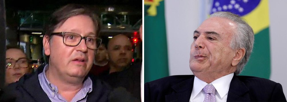Dois dias depois de ter recebido uma mala com R$ 500 mil em propina da JBS —dinheiro cujo paradeiro segue desconhecido pela polícia—, o deputado federal afastado Rodrigo Rocha Loures (PMDB-PR) viajou na comitiva oficial de Michel Temer para participar de um evento em São Paulo; interceptações telefônicas feitas com autorização judicial e divulgadas após a deflagração da Operação Patmos mostram que Loures pediu diretamente ao cerimonial da Presidência para fazer parte da comitiva de Temer; ligação com o pedido foi feita uma hora depois da entrega da mala com a propina; em um áudio gravado por Joesley Batista e entregue aos procuradores da República, Loures disse ao empresário que ele seria uma "emissário" de Temer (Foto: Giuliana Miranda) Dois dias depois de ter recebido uma mala com R$ 500 mil em propina da JBS —dinheiro cujo paradeiro segue desconhecido pela polícia—, o deputado federal afastado Rodrigo Rocha Loures (PMDB-PR) viajou na comitiva oficial de Michel Temer para participar de um evento em São Paulo; interceptações telefônicas feitas com autorização judicial e divulgadas após a deflagração da Operação Patmos mostram que Loures pediu diretamente ao cerimonial da Presidência para fazer parte da comitiva de Temer; ligação com o pedido foi feita uma hora depois da entrega da mala com a propina; em um áudio gravado por Joesley Batista e entregue aos procuradores da República, Loures disse ao empresário que ele seria uma "emissário" de Temer