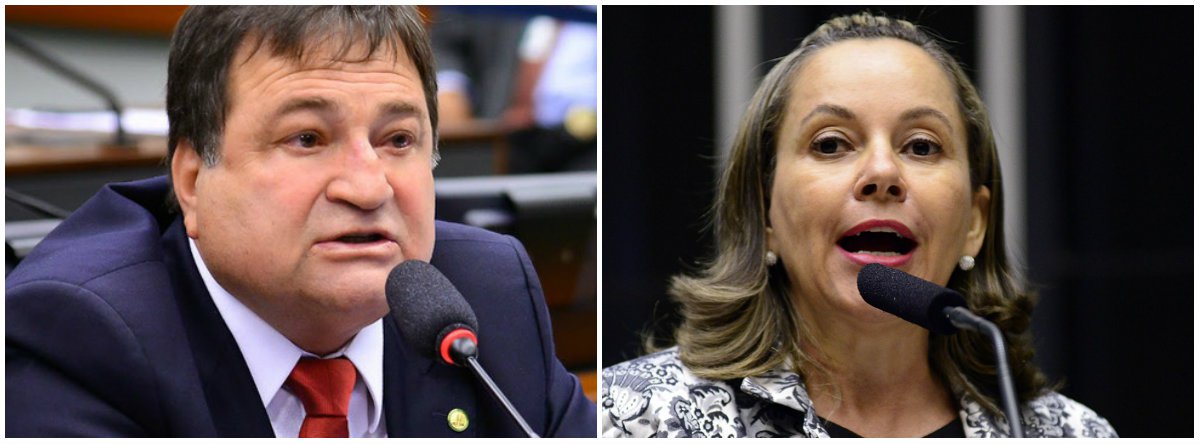 Os deputados federais César Halum (PRB) e Josi Nunes (PMDB) reagiram aos ataques da senadora Kátia Abreu (PMDB) ao governo de Marcelo Miranda (PMDB); de acordo com os parlamentares, Kátia só foi eleita duas vezes para o Senado por causa do apoio do atual chefe do Executivo estadual; os congressistas classificaram as críticas de Kátia como oportunismo em consequência das constantes mudanças de postura em relação aos ocupantes do Palácio Araguaia; "É de deixar qualquer um com o queixo caído, é de gerar espanto, indignação e vergonha", disse Josi; Para Halum, "a senadora é, realmente, oportunista" (Foto: Leonardo Lucena) Os deputados federais César Halum (PRB) e Josi Nunes (PMDB) reagiram aos ataques da senadora Kátia Abreu (PMDB) ao governo de Marcelo Miranda (PMDB); de acordo com os parlamentares, Kátia só foi eleita duas vezes para o Senado por causa do apoio do atual chefe do Executivo estadual; os congressistas classificaram as críticas de Kátia como oportunismo em consequência das constantes mudanças de postura em relação aos ocupantes do Palácio Araguaia; "É de deixar qualquer um com o queixo caído, é de gerar espanto, indignação e vergonha", disse Josi; Para Halum, "a senadora é, realmente, oportunista"