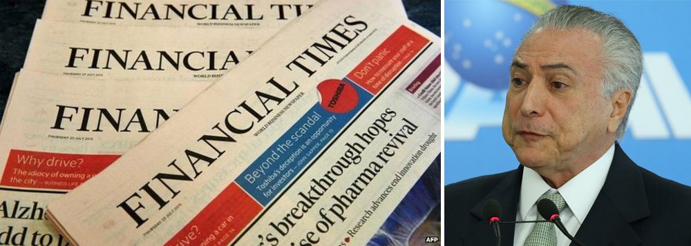 Reportagem do jornal Financial Times desta quarta-feira, 5, mostra que, apesar da incerteza política, do desemprego recorde e do ainda em declínio, o "rali" de lucros do mercado "foi alcançado"; "O mercado de ações subiu 39 por cento (...) de longe o mais forte desempenho de qualquer país no universo dos mercados emergentes que atraiu facilmente os maiores fluxos de dinheiro dos investidores estrangeiros"; texto de Fernando Brito, do Tijolaço (Foto: Aquiles Lins) Reportagem do jornal Financial Times desta quarta-feira, 5, mostra que, apesar da incerteza política, do desemprego recorde e do ainda em declínio, o "rali" de lucros do mercado "foi alcançado"; "O mercado de ações subiu 39 por cento (...) de longe o mais forte desempenho de qualquer país no universo dos mercados emergentes que atraiu facilmente os maiores fluxos de dinheiro dos investidores estrangeiros"; texto de Fernando Brito, do Tijolaço