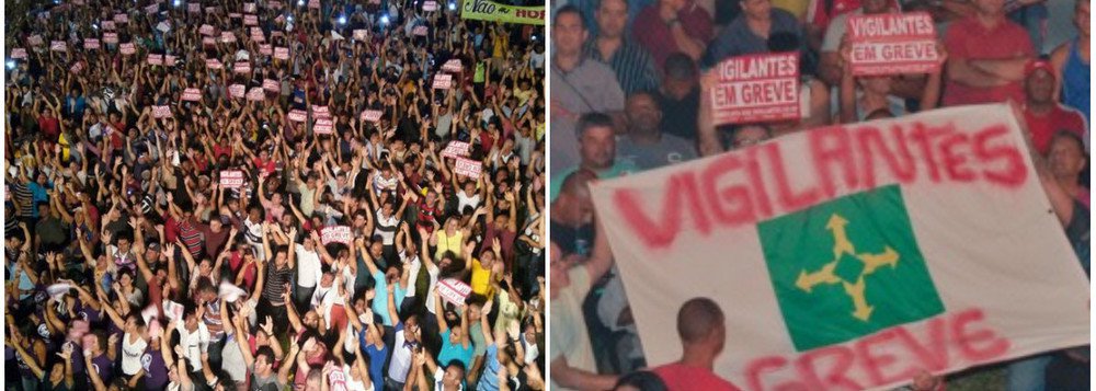 O Tribunal Regional do Trabalho da 10° região determinou a volta imediata ao trabalho dos vigilantes, em greve; a medida vale para serviços prestados em hospitais e bancos; em caso de descumprimento, a multa de R$ 100 mil por dia (Foto: Leonardo Lucena) O Tribunal Regional do Trabalho da 10° região determinou a volta imediata ao trabalho dos vigilantes, em greve; a medida vale para serviços prestados em hospitais e bancos; em caso de descumprimento, a multa de R$ 100 mil por dia