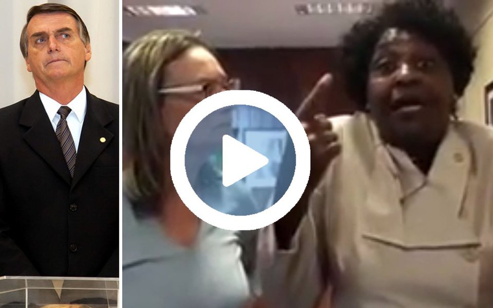 "É inadmissível que um deputado federal que foi eleito pelo estão do Rio de Janeiro venha dizer que nós negros não servimos nem para procriação, que ele encontrou nos quilombolas um sujeito que tinham não sei quantas arrobas. É desse jeito que um deputado federal, falando para uma comunidade judaica, que tem um histórico de discriminação, de genocídio, uma insanidade dessa", disse a deputada Benedita da Silva (PT-RJ) em vídeo; ela e deputados do PT protocolaram na PGR pedido de investigação contra o deputado Jair Bolsonaro (PSC-RJ) elo crime de racismo (Foto: Aquiles Lins) "É inadmissível que um deputado federal que foi eleito pelo estão do Rio de Janeiro venha dizer que nós negros não servimos nem para procriação, que ele encontrou nos quilombolas um sujeito que tinham não sei quantas arrobas. É desse jeito que um deputado federal, falando para uma comunidade judaica, que tem um histórico de discriminação, de genocídio, uma insanidade dessa", disse a deputada Benedita da Silva (PT-RJ) em vídeo; ela e deputados do PT protocolaram na PGR pedido de investigação contra o deputado Jair Bolsonaro (PSC-RJ) elo crime de racismo