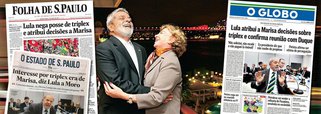 Jornalista Marcelo Costa dos Santos comenta a linha adotada pelos três principais jornais do País nesta quinta-feira 11, um dia após o depoimento de Lula ao juiz Sergio Moro sobre o triplex no Guarujá; "O noticiário é todo voltado para que se interprete que Lula jogou para dona Marisa o crime. Mas qual o crime mesmo? A posse do triplex? Afinal, Moro apresentou a tal prova cabal ou qualquer provinha que seja? Nem antes nem depois da audiência. Então, filhos, não tem crime e não tem empurra pra ninguém"; "Moro sequer conseguiu provar relação causal que justificasse o que ele acha que é presente da OAS às ações de Lula enquanto presidente", destaca Costa; para ele, a manchete mais honesta seria: "Moro toma chinelada e não apresenta provas de que Lula é dono do triplex" (Foto: Marcelo Costa dos Santos) Jornalista Marcelo Costa dos Santos comenta a linha adotada pelos três principais jornais do País nesta quinta-feira 11, um dia após o depoimento de Lula ao juiz Sergio Moro sobre o triplex no Guarujá; "O noticiário é todo voltado para que se interprete que Lula jogou para dona Marisa o crime. Mas qual o crime mesmo? A posse do triplex? Afinal, Moro apresentou a tal prova cabal ou qualquer provinha que seja? Nem antes nem depois da audiência. Então, filhos, não tem crime e não tem empurra pra ninguém"; "Moro sequer conseguiu provar relação causal que justificasse o que ele acha que é presente da OAS às ações de Lula enquanto presidente", destaca Costa; para ele, a manchete mais honesta seria: "Moro toma chinelada e não apresenta provas de que Lula é dono do triplex"