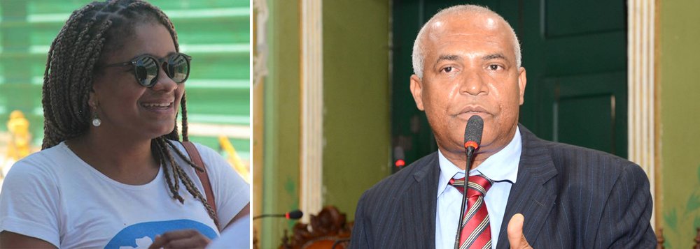 A disputa pela presidência municipal do Partido dos Trabalhadores em Salvador, que acontece por meio do PED (processo de eleição direta), foi para segundo turno entre os candidatos Gilmar Santiago (ex-vereador) e Danielle Ferreira. Gilmar representa o grupo 'Muda PT', e Dani é postulante pelo 'Optei'; Gilmar Santiago é cauteloso sobre sua expectativa pelo segundo turno; "Acho que nós vamos conseguir vencer essa disputa pelo futuro do PT", disse o candidato; em nota, a candidata Danielle Ferreira comemorou sua ida para o segundo turno, e também demonstrou confiança; "Nossa campanha até aqui foi única e eu estou imensamente feliz por cada resultado em cada zonal" (Foto: Romulo Faro) A disputa pela presidência municipal do Partido dos Trabalhadores em Salvador, que acontece por meio do PED (processo de eleição direta), foi para segundo turno entre os candidatos Gilmar Santiago (ex-vereador) e Danielle Ferreira. Gilmar representa o grupo 'Muda PT', e Dani é postulante pelo 'Optei'; Gilmar Santiago é cauteloso sobre sua expectativa pelo segundo turno; "Acho que nós vamos conseguir vencer essa disputa pelo futuro do PT", disse o candidato; em nota, a candidata Danielle Ferreira comemorou sua ida para o segundo turno, e também demonstrou confiança; "Nossa campanha até aqui foi única e eu estou imensamente feliz por cada resultado em cada zonal"