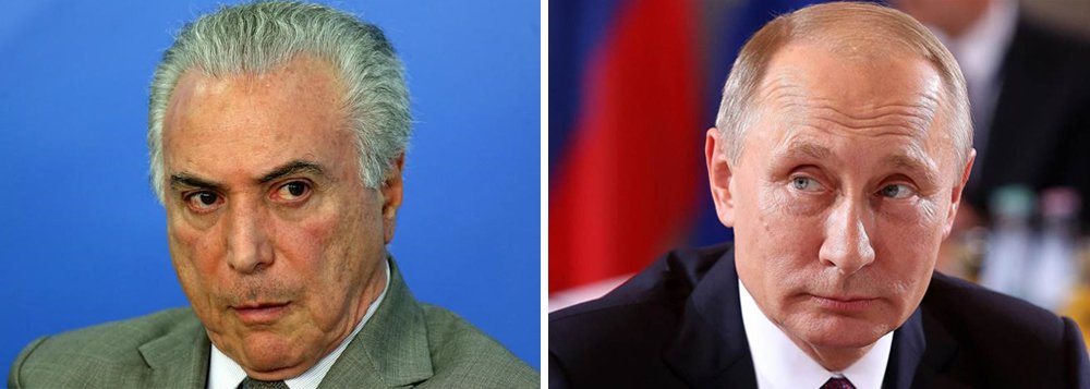 Carta A Putin Cancele Visita De Temer A Moscou Alex Solnik Brasil 247
