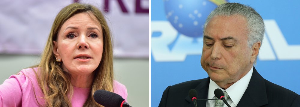 Para a senadora Vanessa Grazziotin (PCdoB-AM), o governo continua espalhando inverdades e distorcendo a realidade acerca da reforma da Previdência, apesar das decisões judiciais que tiraram do ar a propaganda oficial exatamente pelo seu conteúdo tendencioso e pelos dados questionáveis; "Temer semeia o terror para colher o pânico, mas fracassou", afirmou; "A população sabe que essa reforma não é para cortar excessos, regalias ou privilégios. Caso aprovada, os grandes prejudicados serão os mais pobres, que perderão direitos e renda com o consequente aprofundamento da injustiça e da desigualdade", afirma (Foto: Aquiles Lins) Para a senadora Vanessa Grazziotin (PCdoB-AM), o governo continua espalhando inverdades e distorcendo a realidade acerca da reforma da Previdência, apesar das decisões judiciais que tiraram do ar a propaganda oficial exatamente pelo seu conteúdo tendencioso e pelos dados questionáveis; "Temer semeia o terror para colher o pânico, mas fracassou", afirmou; "A população sabe que essa reforma não é para cortar excessos, regalias ou privilégios. Caso aprovada, os grandes prejudicados serão os mais pobres, que perderão direitos e renda com o consequente aprofundamento da injustiça e da desigualdade", afirma