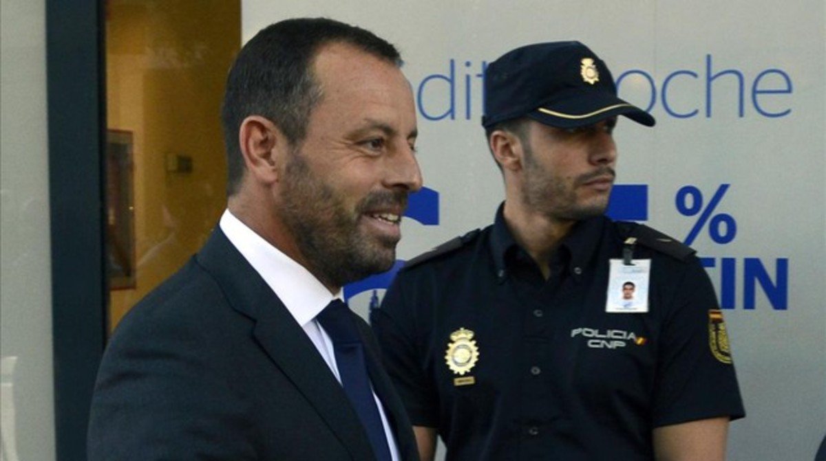 ex-presidente do Barcelona Sandro Rosell é preso em operação contra lavagem de dinheiro (Foto: Paulo Emílio) ex-presidente do Barcelona Sandro Rosell é preso em operação contra lavagem de dinheiro