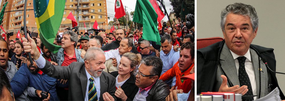 "Temos que parar com essa mania de inverter a ordem natural do processo crime", declarou o ministro Marco Aurélio Mello, ao comentar o depoimento do ex-presidente Lula ao juiz Sergio Moro nesta quarta-feira 10; "O que deveria ser a exceção, a prisão provisória, preventiva, processual, passou a ser regra", criticou (Foto: Gisele Federicce) "Temos que parar com essa mania de inverter a ordem natural do processo crime", declarou o ministro Marco Aurélio Mello, ao comentar o depoimento do ex-presidente Lula ao juiz Sergio Moro nesta quarta-feira 10; "O que deveria ser a exceção, a prisão provisória, preventiva, processual, passou a ser regra", criticou