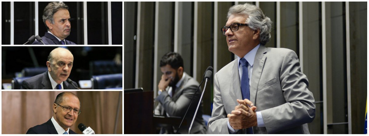 O senador Ronaldo Caiado (DEM-GO), que sonha em disputar a presidência da República pelo DEM, fez um movimento importante que o coloca numa posição melhor do que a dos caciques tucanos, que também pensam em ser candidatos em 2018; como 78% dos brasileiros querem a cassação do mandato de Michel Temer e 90% defendem eleições diretas para escolher o novo presidente, segundo pesquisa Vox Populi, Caiado se alinhou aos anseios populares, enquanto políticos como Aécio Neves, José Serra e Geraldo Alckmin afundam no abraço de afogados que deram em Temer (Foto: Aquiles Lins) O senador Ronaldo Caiado (DEM-GO), que sonha em disputar a presidência da República pelo DEM, fez um movimento importante que o coloca numa posição melhor do que a dos caciques tucanos, que também pensam em ser candidatos em 2018; como 78% dos brasileiros querem a cassação do mandato de Michel Temer e 90% defendem eleições diretas para escolher o novo presidente, segundo pesquisa Vox Populi, Caiado se alinhou aos anseios populares, enquanto políticos como Aécio Neves, José Serra e Geraldo Alckmin afundam no abraço de afogados que deram em Temer