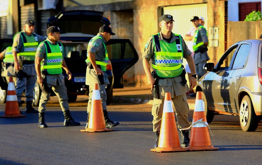 polícia goias (Foto: José Barbacena) polícia goias