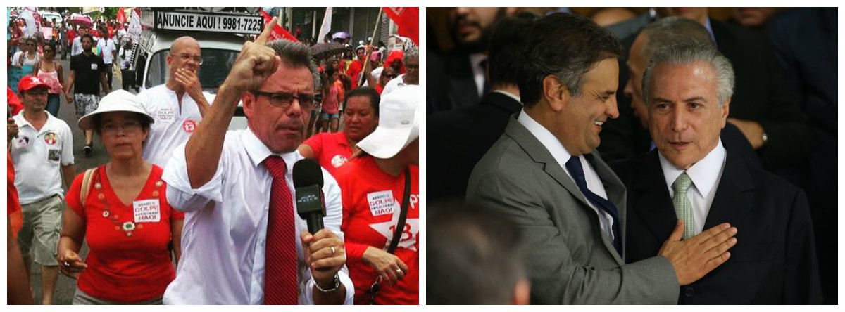 O advogado criminalista Welton Roberto, que foi candidato a vereador em 2016 pelo PT, em Maceió, usou as redes sociais para afirmar que as denúncias contra Michel Temer e Aécio Neves “são gravíssimas e neste caso com provas concretas”; para ele, “o Brasil vive um momento político grave onde a prática de se relacionar com o dinheiro público através de empresas privadas é espúria e isso precisa acabar definitivamente”; o advogado também afirmou que durante a campanha eleitoral foi “tachado de corrupto por quem sequer me conhecia. Muitos se negaram a dar seu voto porque eu era petista, e, portanto, na opinião midiatizada para eles, ladrão” (Foto: Voney Malta) O advogado criminalista Welton Roberto, que foi candidato a vereador em 2016 pelo PT, em Maceió, usou as redes sociais para afirmar que as denúncias contra Michel Temer e Aécio Neves “são gravíssimas e neste caso com provas concretas”; para ele, “o Brasil vive um momento político grave onde a prática de se relacionar com o dinheiro público através de empresas privadas é espúria e isso precisa acabar definitivamente”; o advogado também afirmou que durante a campanha eleitoral foi “tachado de corrupto por quem sequer me conhecia. Muitos se negaram a dar seu voto porque eu era petista, e, portanto, na opinião midiatizada para eles, ladrão”