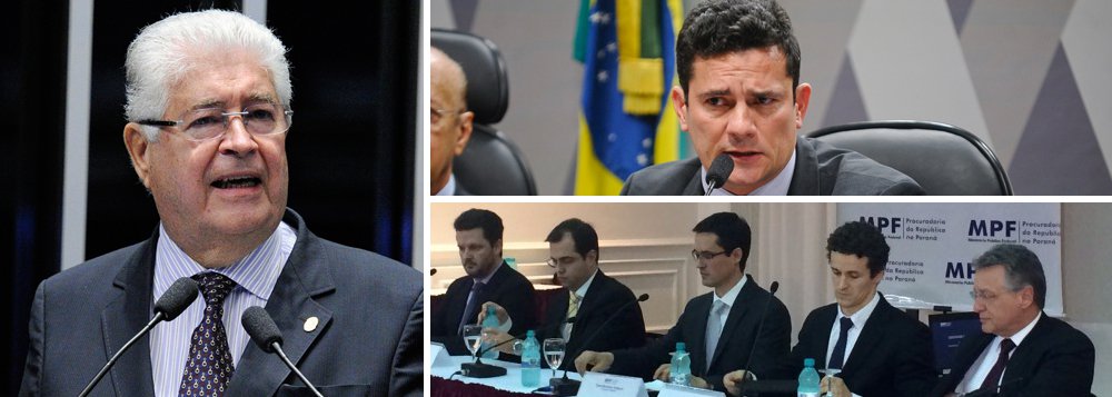 Comissão de Constituição e Justiça do Senado vota nesta quarta-feira, 26, o relatório do senador Roberto Requião (PMDB-PR) que pune abuso de autoridade de agentes públicos; texto incrimina apenas os maus agentes públicos, tirando o papel de "Deus" que lhes era atribuído pelo Estado; mas por que tanta dor de barriga com o projeto de Requião, se o mesmo só atinge os maus agentes públicos? (Foto: Aquiles Lins) Comissão de Constituição e Justiça do Senado vota nesta quarta-feira, 26, o relatório do senador Roberto Requião (PMDB-PR) que pune abuso de autoridade de agentes públicos; texto incrimina apenas os maus agentes públicos, tirando o papel de "Deus" que lhes era atribuído pelo Estado; mas por que tanta dor de barriga com o projeto de Requião, se o mesmo só atinge os maus agentes públicos?