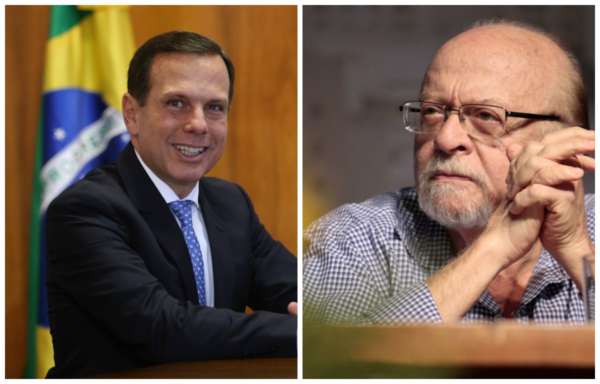 O mais duro ataque ao prefeito de São Paulo, João Doria, partiu do vice-presidente nacional do PSDB, Alberto Goldman, que colocou o dedo na ferida e apontou o que todos já sabem: a maior cidade do País não tem um prefeito, mas sim um candidato à presidência da República, que abandonou a metrópole para fazer campanha antecipada; "Viaja por todos os lugares. Todas as cidades, todos os Estados e todos os países. Diz que está trazendo alguma coisa para São Paulo. Não está trazendo nada. Até agora nada e nem vai trazer nada", diz Goldman, que denuncia ainda fraudes nas licitações conduzidas por Doria; "Os editais estão predeterminados para as empresas que vão ganhar. Todos são dirigidos. Esse é o homem que se diz puro, limpo e gestor" (Foto: Leonardo Attuch) O mais duro ataque ao prefeito de São Paulo, João Doria, partiu do vice-presidente nacional do PSDB, Alberto Goldman, que colocou o dedo na ferida e apontou o que todos já sabem: a maior cidade do País não tem um prefeito, mas sim um candidato à presidência da República, que abandonou a metrópole para fazer campanha antecipada; "Viaja por todos os lugares. Todas as cidades, todos os Estados e todos os países. Diz que está trazendo alguma coisa para São Paulo. Não está trazendo nada. Até agora nada e nem vai trazer nada", diz Goldman, que denuncia ainda fraudes nas licitações conduzidas por Doria; "Os editais estão predeterminados para as empresas que vão ganhar. Todos são dirigidos. Esse é o homem que se diz puro, limpo e gestor"