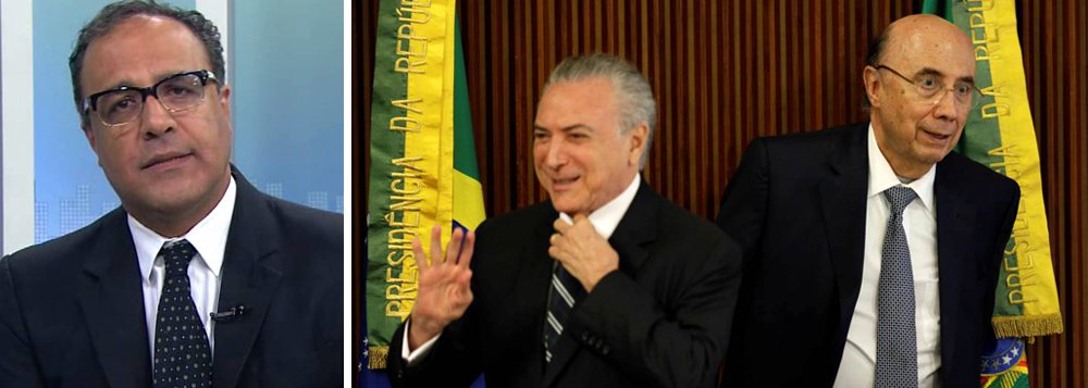 Vinicius Torres Freire, colunista de economia da Folha, acusou Michel Temer e sua equipe econômica de saquear o Estado brasileiro; "A casta burocrática e o estamento empresarial com amigos e representantes no Congresso hastearam as bandeiras piratas e planejam saquear o Estado quase falido", escreve (Foto: Giuliana Miranda) Vinicius Torres Freire, colunista de economia da Folha, acusou Michel Temer e sua equipe econômica de saquear o Estado brasileiro; "A casta burocrática e o estamento empresarial com amigos e representantes no Congresso hastearam as bandeiras piratas e planejam saquear o Estado quase falido", escreve