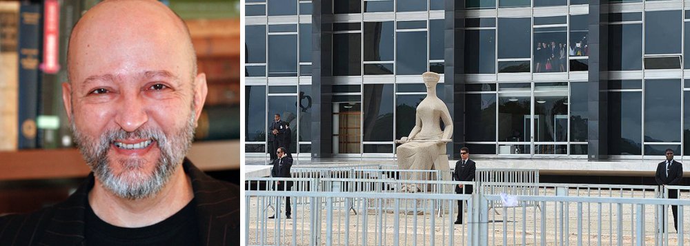 Jornalista observa que Alexandre de Moraes, atual integrante do STF e ex-ministro de Temer, "deveria se declarar impedido de julgar" a ação apresentada pela OAB para forçar o presidente da Câmara, Rodrigo Maia (DEM-RJ), a analisar os pedidos de impeachment que estão parados; "Essa regra tem sido negligenciada. Que o diga outro ministro do Supremo, Gilmar Mendes", alfineta Josias de Souza, a respeito da suspeição (Foto: Gisele Federicce) Jornalista observa que Alexandre de Moraes, atual integrante do STF e ex-ministro de Temer, "deveria se declarar impedido de julgar" a ação apresentada pela OAB para forçar o presidente da Câmara, Rodrigo Maia (DEM-RJ), a analisar os pedidos de impeachment que estão parados; "Essa regra tem sido negligenciada. Que o diga outro ministro do Supremo, Gilmar Mendes", alfineta Josias de Souza, a respeito da suspeição