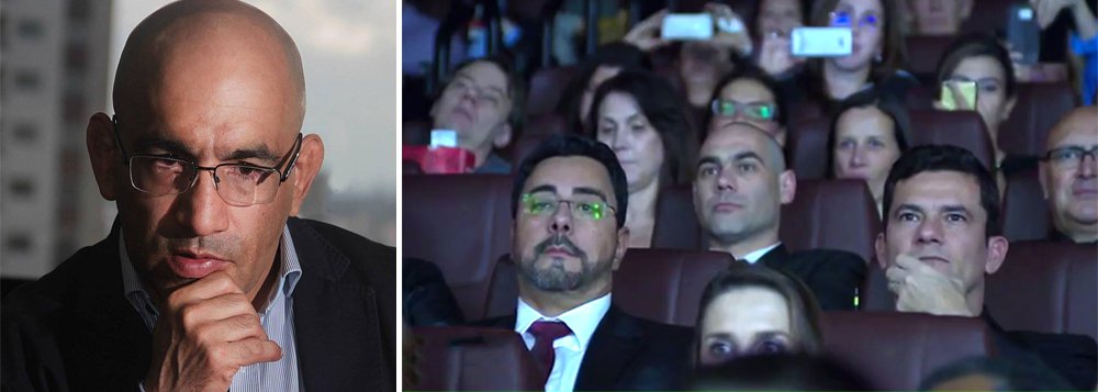 Juiz Luís Carlos Valois, da Vara de Execução Penal do Tribunal de Justiça do Amazonas, fez duras críticas à exibição do filme "Lava Jato – A Lei é para todos", no último final de semana, que teve até tapete vermelho para o juiz Sérgio Moro; "Se o filme fosse sobre algum processo que eu já tive em minhas mãos, ninguém iria sorrir, nem eu, nem ninguém. Talvez fosse um filme de drama, talvez um de suspense, podia até ser um de terror, mas nenhum com a capacidade de se fazer sorrir comendo pipoca. Poderia fazer chorar, fazer virar a cara, dar nojo e até dar vontade de sair do cinema, mas nunca fazer sorrir", escreveu o magistrado em seu Facebook (Foto: Aquiles Lins) Juiz Luís Carlos Valois, da Vara de Execução Penal do Tribunal de Justiça do Amazonas, fez duras críticas à exibição do filme "Lava Jato – A Lei é para todos", no último final de semana, que teve até tapete vermelho para o juiz Sérgio Moro; "Se o filme fosse sobre algum processo que eu já tive em minhas mãos, ninguém iria sorrir, nem eu, nem ninguém. Talvez fosse um filme de drama, talvez um de suspense, podia até ser um de terror, mas nenhum com a capacidade de se fazer sorrir comendo pipoca. Poderia fazer chorar, fazer virar a cara, dar nojo e até dar vontade de sair do cinema, mas nunca fazer sorrir", escreveu o magistrado em seu Facebook