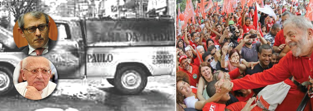 "Os Frias nunca tiveram uma boa relação com a democracia. Em 1964, no momento mais importante da história do Brasil até aquele momento, participaram da preparação e apoiaram o golpe militar que liquidou tudo o que havia de democracia no pais", lembra o sociólogo e colunista do 247 Emir Sader, ao comentar a história dos donos da Folha de S. Paulo; "Da mesma forma que tentaram passar a ideia de uma "ditabranda", tentam passar a ideia de que não houve golpe e que existe democracia no Brasil, por meio de uma espécie de "democradura", uma ditadura disfarçada de democracia", diz Emir; "Empresa dos Frias chegou a seu final, depois de longo processo de decadência, enquanto Lula o PT sobrevivem a tudo isso, na luta pela democracia, contra a qual a empresa dos Frias dilapidou tudo o que tinha" (Foto: Emir Sader) "Os Frias nunca tiveram uma boa relação com a democracia. Em 1964, no momento mais importante da história do Brasil até aquele momento, participaram da preparação e apoiaram o golpe militar que liquidou tudo o que havia de democracia no pais", lembra o sociólogo e colunista do 247 Emir Sader, ao comentar a história dos donos da Folha de S. Paulo; "Da mesma forma que tentaram passar a ideia de uma "ditabranda", tentam passar a ideia de que não houve golpe e que existe democracia no Brasil, por meio de uma espécie de "democradura", uma ditadura disfarçada de democracia", diz Emir; "Empresa dos Frias chegou a seu final, depois de longo processo de decadência, enquanto Lula o PT sobrevivem a tudo isso, na luta pela democracia, contra a qual a empresa dos Frias dilapidou tudo o que tinha"