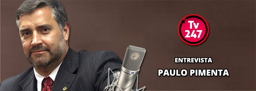 A TV 247 entrevista, nesta tarde, às 18h30, o deputado Paulo Pimenta (PT-RS), hoje o político brasileiro mais influente nas mídias sociais; entre os temas, a segunda denúncia contra Michel Temer, a candidatura do ex-presidente Lula e as saídas para o golpe de 2016 (Foto: Felipe L. Goncalves) A TV 247 entrevista, nesta tarde, às 18h30, o deputado Paulo Pimenta (PT-RS), hoje o político brasileiro mais influente nas mídias sociais; entre os temas, a segunda denúncia contra Michel Temer, a candidatura do ex-presidente Lula e as saídas para o golpe de 2016