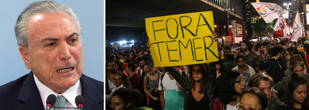 Os partidos de esquerda e de oposição - PT, Psol, PCdoB, PDT e Rede - lançaram nesta quarta-feira (13) um manifesto contra a venda das riquezas e das empresas nacionais pelo governo Temer; de acordo com o manifesto, "as riquezas nacionais e empresas públicas estão sendo propositadamente desvalorizadas e colocadas à venda pelos mesmos entreguistas que enriqueceram com as privatizações nos anos 1990"; leia o manifesto na íntegra
(Foto: Charles Nisz) Os partidos de esquerda e de oposição - PT, Psol, PCdoB, PDT e Rede - lançaram nesta quarta-feira (13) um manifesto contra a venda das riquezas e das empresas nacionais pelo governo Temer; de acordo com o manifesto, "as riquezas nacionais e empresas públicas estão sendo propositadamente desvalorizadas e colocadas à venda pelos mesmos entreguistas que enriqueceram com as privatizações nos anos 1990"; leia o manifesto na íntegra