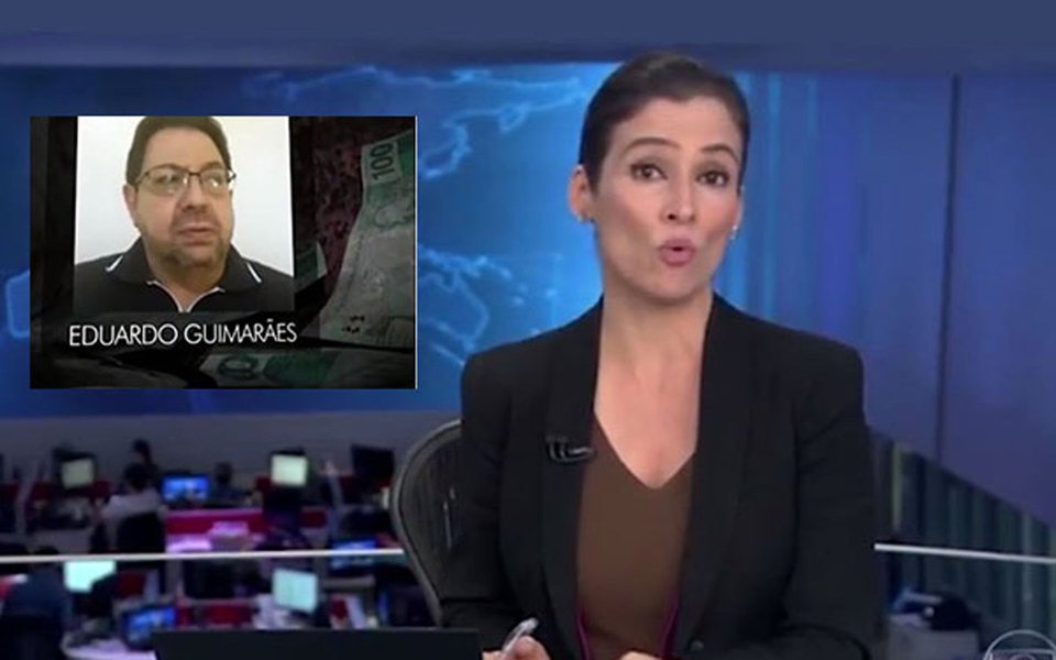 Eduardo Guimarães, do Blog da Cidadania, criticou o Jornal Nacional por ter mencionado seu nome sem tê-lo ouvido em reportagem sobre ele ter supostamente avisado o ex-presidente Lula da deflagração da 24ª fase da Lava Jato; “Em nome de um jornalismo decente, sério e feito para esclarecer os fatos e não para gerar efeitos políticos, a Globo deveria me conceder espaço para dizer tudo isso ou divulgar todos esses fatos que omitiu nas duas últimas reportagens que publicou a meu respeito, uma no Jornal Nacional e outra no Jornal da Globo, entre 6 e 7 de junho de 2017” (Foto: Aquiles Lins) Eduardo Guimarães, do Blog da Cidadania, criticou o Jornal Nacional por ter mencionado seu nome sem tê-lo ouvido em reportagem sobre ele ter supostamente avisado o ex-presidente Lula da deflagração da 24ª fase da Lava Jato; “Em nome de um jornalismo decente, sério e feito para esclarecer os fatos e não para gerar efeitos políticos, a Globo deveria me conceder espaço para dizer tudo isso ou divulgar todos esses fatos que omitiu nas duas últimas reportagens que publicou a meu respeito, uma no Jornal Nacional e outra no Jornal da Globo, entre 6 e 7 de junho de 2017”