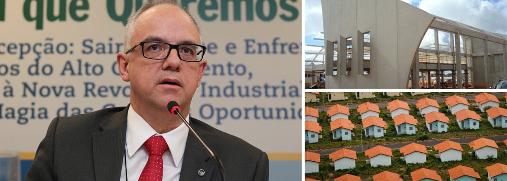 Secretário do PAC no governo Dilma Rousseff, Maurício Muniz prevê uma situação catastrófica para a infraestrutura do Brasil em 2018; o Projeto de Lei Orçamentária enviado por Michel Temer ao Congresso não permitirá a execução de praticamente nenhuma obra nova no País, além de paralisar aquelas que já foram iniciadas; para o Minha Casa Minha Vida o recurso previso é zero; "O que fica explícito é o desmonte do Estado brasileiro e de sua capacidade de planejar e executar obras imprescindíveis ao desenvolvimento do País, e de sua capacidade de gerar benefícios para a população, como moradias, emprego e renda. Esse é o resultado, ainda que parcial, do golpe de maio de 2016", diz Muniz (Foto: Aquiles Lins) Secretário do PAC no governo Dilma Rousseff, Maurício Muniz prevê uma situação catastrófica para a infraestrutura do Brasil em 2018; o Projeto de Lei Orçamentária enviado por Michel Temer ao Congresso não permitirá a execução de praticamente nenhuma obra nova no País, além de paralisar aquelas que já foram iniciadas; para o Minha Casa Minha Vida o recurso previso é zero; "O que fica explícito é o desmonte do Estado brasileiro e de sua capacidade de planejar e executar obras imprescindíveis ao desenvolvimento do País, e de sua capacidade de gerar benefícios para a população, como moradias, emprego e renda. Esse é o resultado, ainda que parcial, do golpe de maio de 2016", diz Muniz