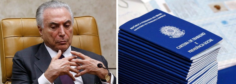 "O governo de Temer, como sabemos todos, é sustentado por dois pilares de apoio, a maioria parlamentar e o mercado. O apoio parlamentar ele garante com cargos, emendas e apoio às manobras contra a Lava Jato. O do mercado, com a promessa de aprovar reformas neoliberais que suprimem direitos e atrofiam o Estado. Temer é uma espécie de dependente químico do mercado: precisa lhe entregar reformas e mais reformas para continuar respirando", diz a colunista Tereza Cruvinel, ao comentar o projeto que pode matar a CLT nesta terça-feira; ela aponta as maldades do projeto, como o fim de multas rescisórias nas demissões e a ampliação dos contratos temporários de trabalho, num mercado já precarizado (Foto: Tereza Cruvinel) "O governo de Temer, como sabemos todos, é sustentado por dois pilares de apoio, a maioria parlamentar e o mercado. O apoio parlamentar ele garante com cargos, emendas e apoio às manobras contra a Lava Jato. O do mercado, com a promessa de aprovar reformas neoliberais que suprimem direitos e atrofiam o Estado. Temer é uma espécie de dependente químico do mercado: precisa lhe entregar reformas e mais reformas para continuar respirando", diz a colunista Tereza Cruvinel, ao comentar o projeto que pode matar a CLT nesta terça-feira; ela aponta as maldades do projeto, como o fim de multas rescisórias nas demissões e a ampliação dos contratos temporários de trabalho, num mercado já precarizado