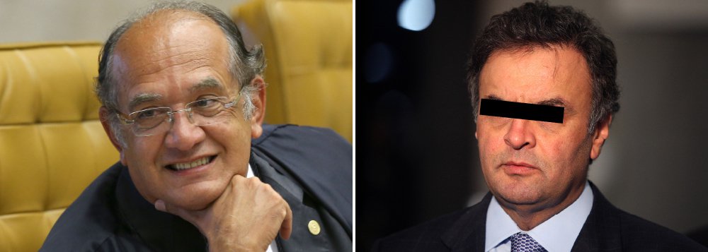 "O destino não foi generoso com Aécio Neves, artífice do golpe que depôs Dilma Rousseff, o homem que pediu impeachment três dias depois de derrotado nas urnas. Depois de tudo o que fez, Aécio, segundo a Época, é o campeão em pedidos de investigação na Lista de Janot", diz Kiko Nogueira, no DCM; "Nesse ritmo, nem Gilmar Mendes — a que horas ele dá expediente? — dará conta de assessorar Aécio. Ao Mineirinho, restar-lhe-á Chico Alencar. Pode não ser suficiente, mas o beija mão de Chico é o que o Brasil tem para o momento" (Foto: Leonardo Attuch) "O destino não foi generoso com Aécio Neves, artífice do golpe que depôs Dilma Rousseff, o homem que pediu impeachment três dias depois de derrotado nas urnas. Depois de tudo o que fez, Aécio, segundo a Época, é o campeão em pedidos de investigação na Lista de Janot", diz Kiko Nogueira, no DCM; "Nesse ritmo, nem Gilmar Mendes — a que horas ele dá expediente? — dará conta de assessorar Aécio. Ao Mineirinho, restar-lhe-á Chico Alencar. Pode não ser suficiente, mas o beija mão de Chico é o que o Brasil tem para o momento"