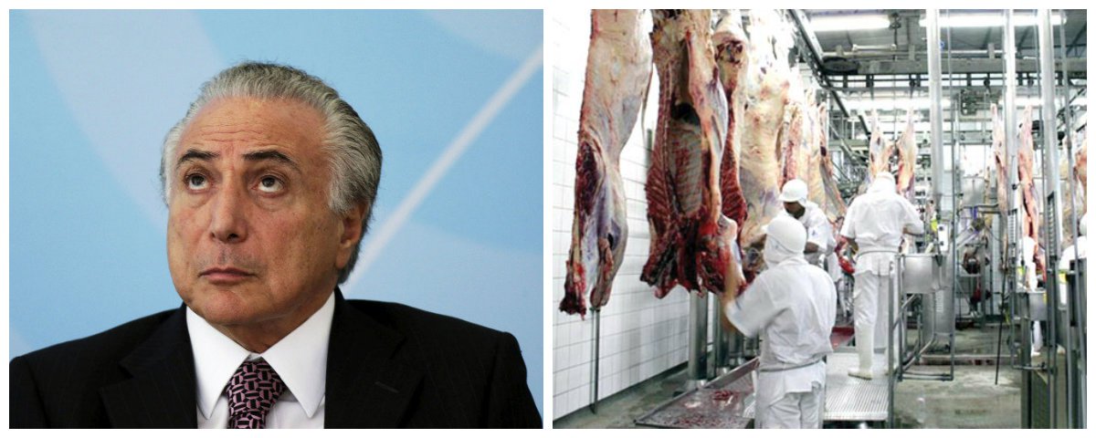 Michel Temer faz reunião de emergência para discutir Operação Carne Fraca (Foto: Paulo Emílio) Michel Temer faz reunião de emergência para discutir Operação Carne Fraca