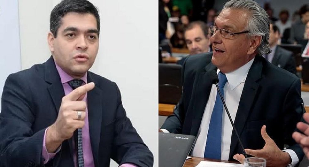 O discurso sem provas do senador Ronaldo Caiado (DEM) contra o governador Marconi Perillo e os prefeitos goianos gerou uma onda de respostas duras contra o parlamentar do Democratas; o secretário de Governo, Tayrone Di Martino, afirmou que Marconi trabalha muito em favor dos interesses de Goiás e não possui tempo disponível para responder "as palavras de ódio de Caiado"; "O governador Marconi está concentrado na agenda administrativa e não tem tempo para o ódio e o debate vazio do senador Ronaldo Caiado”, disse o secretário (Foto: José Barbacena) O discurso sem provas do senador Ronaldo Caiado (DEM) contra o governador Marconi Perillo e os prefeitos goianos gerou uma onda de respostas duras contra o parlamentar do Democratas; o secretário de Governo, Tayrone Di Martino, afirmou que Marconi trabalha muito em favor dos interesses de Goiás e não possui tempo disponível para responder "as palavras de ódio de Caiado"; "O governador Marconi está concentrado na agenda administrativa e não tem tempo para o ódio e o debate vazio do senador Ronaldo Caiado”, disse o secretário