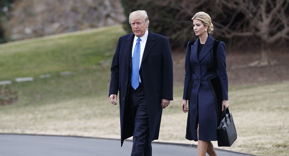 Donald Trump e Ivanka Trump (Foto: Giuliana Miranda) Donald Trump e Ivanka Trump