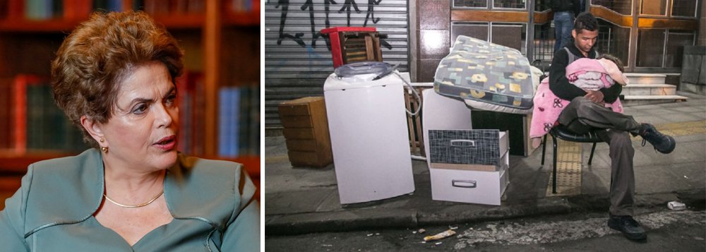 A presidente deposta Dilma Rousseff manifestou repúdio, em seu Facebook, à desocupação violenta de Lanceiros Negros, feita pela polícia do governador Ivo Sartori; "A reintegração de posse deste imóvel público urbano, que há dois anos servia de moradia a trabalhadores, deixou sob frio intenso crianças e bebês, com suas famílias. O uso da força desnecessária e a prisão de deputados e lideranças populares pela polícia mostram o recrudescimento da violência policial sob o governo Sartori. Sem diálogo com a sociedade e insensível às demandas sociais, ataca quem deveria proteger" (Foto: José Barbacena) A presidente deposta Dilma Rousseff manifestou repúdio, em seu Facebook, à desocupação violenta de Lanceiros Negros, feita pela polícia do governador Ivo Sartori; "A reintegração de posse deste imóvel público urbano, que há dois anos servia de moradia a trabalhadores, deixou sob frio intenso crianças e bebês, com suas famílias. O uso da força desnecessária e a prisão de deputados e lideranças populares pela polícia mostram o recrudescimento da violência policial sob o governo Sartori. Sem diálogo com a sociedade e insensível às demandas sociais, ataca quem deveria proteger"