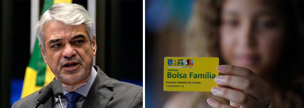O senador Humberto Costa (PT-PE), líder da bancada oposicionista no Senado, criticou os cortes no programa Bolsa Família promovidos pelo governo de Michel Temer; para o parlamentar, cortar os benefícios em momento de forte desemprego torna a situação dessas famílias ainda mais drástica; "A fome voltou em regiões do Nordeste", afirmou Costa (Foto: Charles Nisz) O senador Humberto Costa (PT-PE), líder da bancada oposicionista no Senado, criticou os cortes no programa Bolsa Família promovidos pelo governo de Michel Temer; para o parlamentar, cortar os benefícios em momento de forte desemprego torna a situação dessas famílias ainda mais drástica; "A fome voltou em regiões do Nordeste", afirmou Costa