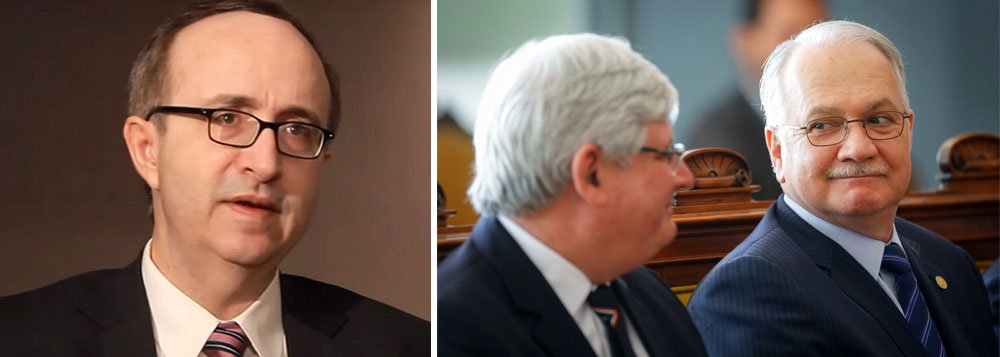 Reinaldo defendeu o afastamento do procurador-geral da República, Rodrigo Janot, e do ministro Edson Fachin, relator da Lava Jato no STF, caso seja confirmada a edição das gravações apresentadas à Justiça por Joesley; Reinaldo põe em dúvida se a gravação de Joesley que mostra Michel Temer dando aval à compra do silêncio de Eduardo Cunha foi editada pela própria Procuradoria Geral da República; "A fita foi editada pela Procuradoria-Geral da República ou já chegou cheia de cortes às mãos do Ministério Público Federal? É aceitável que o chefe do Ministério Público Federal peça a investigação de um presidente sem nem se ocupar em saber se existe ou não fraude no material que a justifica?", questiona (Foto: Aquiles Lins) Reinaldo defendeu o afastamento do procurador-geral da República, Rodrigo Janot, e do ministro Edson Fachin, relator da Lava Jato no STF, caso seja confirmada a edição das gravações apresentadas à Justiça por Joesley; Reinaldo põe em dúvida se a gravação de Joesley que mostra Michel Temer dando aval à compra do silêncio de Eduardo Cunha foi editada pela própria Procuradoria Geral da República; "A fita foi editada pela Procuradoria-Geral da República ou já chegou cheia de cortes às mãos do Ministério Público Federal? É aceitável que o chefe do Ministério Público Federal peça a investigação de um presidente sem nem se ocupar em saber se existe ou não fraude no material que a justifica?", questiona