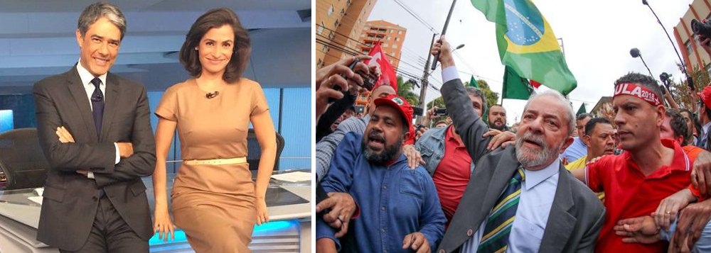 "Há três dias as edições do Jornal Nacional foram espichadas em uma hora e em 90% do tempo o assunto é a queda de Temer. E William Bonner já chamou Temer de ex-presidente. Nenhum presidente da República se mantém, no Brasil, sem o apoio da Globo. Que dirá com a Globo na oposição. Em seu editorial de ontem, intitulado “A renúncia de Temer” a casa da família Marinho colocou as cartas na mesa: quer ver o atual presidente pelas costas, mas defende o que chama de “respeito à constituição”. Ou seja, eleições indiretas", diz o colunista do 247 Alex Solnik; "Mas não é o amor à constituição que a move. O nome disso é outro: medo de Lula", atesta Solnik; "Quem diria há um ano que a Globo iria aderir ao Fora Temer?!" (Foto: Alex Solnik) "Há três dias as edições do Jornal Nacional foram espichadas em uma hora e em 90% do tempo o assunto é a queda de Temer. E William Bonner já chamou Temer de ex-presidente. Nenhum presidente da República se mantém, no Brasil, sem o apoio da Globo. Que dirá com a Globo na oposição. Em seu editorial de ontem, intitulado “A renúncia de Temer” a casa da família Marinho colocou as cartas na mesa: quer ver o atual presidente pelas costas, mas defende o que chama de “respeito à constituição”. Ou seja, eleições indiretas", diz o colunista do 247 Alex Solnik; "Mas não é o amor à constituição que a move. O nome disso é outro: medo de Lula", atesta Solnik; "Quem diria há um ano que a Globo iria aderir ao Fora Temer?!"