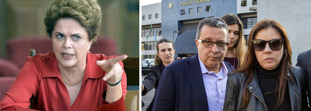 Presidente deposta Dilma Rousseff disse nesta quarta-feira, 19, que nunca autorizou, em suas campanhas, a arrecadação de recursos por meio de caixa dois; "Nas duas eleições, a orientação de Dilma Rousseff sempre foi clara e direta para que fosse respeitada a legislação eleitoral em todos os atos de campanha. Ela nunca teve conhecimento de que suas ordens tenham sido desrespeitadas. Todos que participaram nas instâncias de coordenação das duas campanhas sempre tiveram total ciência dessa determinação", disse Dilma por meio de sua assessoria de imprensa, em reposta às acusações dos marqueteiros João Santana e Mônica Moura (Foto: Aquiles Lins) Presidente deposta Dilma Rousseff disse nesta quarta-feira, 19, que nunca autorizou, em suas campanhas, a arrecadação de recursos por meio de caixa dois; "Nas duas eleições, a orientação de Dilma Rousseff sempre foi clara e direta para que fosse respeitada a legislação eleitoral em todos os atos de campanha. Ela nunca teve conhecimento de que suas ordens tenham sido desrespeitadas. Todos que participaram nas instâncias de coordenação das duas campanhas sempre tiveram total ciência dessa determinação", disse Dilma por meio de sua assessoria de imprensa, em reposta às acusações dos marqueteiros João Santana e Mônica Moura