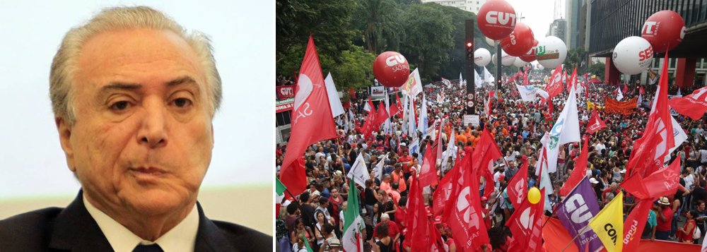 "No dia 15 de março, mais de 1 milhão de brasileiros saíram às ruas contra a reforma da Previdência, em várias capitais do País. No auge dos protestos, o ex-presidente Luiz Inácio Lula da Silva afirmou, do alto de um carro de som na Avenida Paulista, que o impeachment da presidente Dilma Rousseff colocou no poder um político sem qualquer legitimidade para retirar conquistas históricas dos trabalhadores", diz Leonardo Attuch, editor do 247; se Temer ignora a chamada "voz das ruas", essa lógica não vale para os 513 deputados e 81 senadores, que têm pretensões eleitorais e votarão a reforma proposta pela equipe de Henrique Meirelles; aprová-la, diz o colunista, equivale a um haraquiri político (Foto: Leonardo Attuch) "No dia 15 de março, mais de 1 milhão de brasileiros saíram às ruas contra a reforma da Previdência, em várias capitais do País. No auge dos protestos, o ex-presidente Luiz Inácio Lula da Silva afirmou, do alto de um carro de som na Avenida Paulista, que o impeachment da presidente Dilma Rousseff colocou no poder um político sem qualquer legitimidade para retirar conquistas históricas dos trabalhadores", diz Leonardo Attuch, editor do 247; se Temer ignora a chamada "voz das ruas", essa lógica não vale para os 513 deputados e 81 senadores, que têm pretensões eleitorais e votarão a reforma proposta pela equipe de Henrique Meirelles; aprová-la, diz o colunista, equivale a um haraquiri político