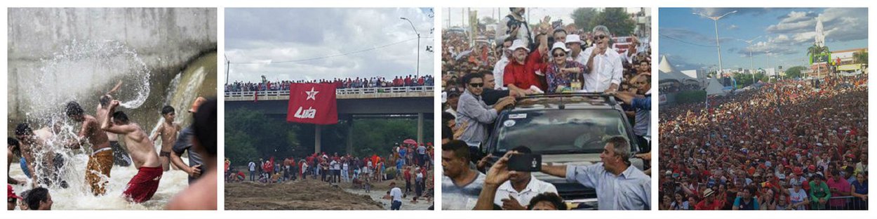 O presidente estadual do PT Ceará, Francisco de Assis Diniz, voltou de Monteiro, na Paraíba, onde a comitiva dos ex-presidentes Lula e Dilma esteve participando da inauguração popular da transposição do São Francisco, convencido que Lula voltará, em 2018, pela força do povo. "Se via no olho de cada um dos presentes a esperança renascendo com a presença de Lula no sertão celebrando a chegada das águas, nos braços do povo" (Foto: Fatima 247) O presidente estadual do PT Ceará, Francisco de Assis Diniz, voltou de Monteiro, na Paraíba, onde a comitiva dos ex-presidentes Lula e Dilma esteve participando da inauguração popular da transposição do São Francisco, convencido que Lula voltará, em 2018, pela força do povo. "Se via no olho de cada um dos presentes a esperança renascendo com a presença de Lula no sertão celebrando a chegada das águas, nos braços do povo"