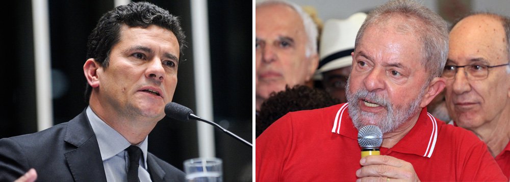 Juiz Sérgio Moro voltou a emitir sinais de que pode prender o ex-presidente Luiz Inácio Lula da Silva, que lidera a preferência da maioria do eleitor brasileiro para retornar à presidência da República em 2018; segundo o colunista Lauro Jardim, um interlocutor conversava com Moro e argumentou que o ex-presidente não seria nunca preso, pois o "Brasil ficaria em chamas"; "Numa democracia pressupõe-se que o príncipe também se submeta às leis", disse Moro, segundo o colunista (Foto: Aquiles Lins) Juiz Sérgio Moro voltou a emitir sinais de que pode prender o ex-presidente Luiz Inácio Lula da Silva, que lidera a preferência da maioria do eleitor brasileiro para retornar à presidência da República em 2018; segundo o colunista Lauro Jardim, um interlocutor conversava com Moro e argumentou que o ex-presidente não seria nunca preso, pois o "Brasil ficaria em chamas"; "Numa democracia pressupõe-se que o príncipe também se submeta às leis", disse Moro, segundo o colunista