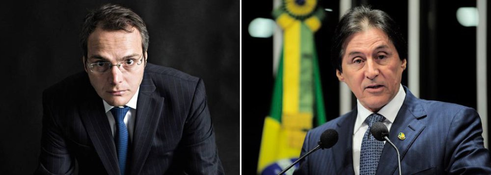 A delação do corretor Lúcio Funaro também atinge o senador Eunício Oliveira (PMDB-CE), que preside o Congresso Nacional; segundo Funaro, a Hypermarcas pagou R$ 1,6 milhão a Eunício pela aprovação de uma medida provisória de seu interesse; os recursos foram pagos à Confederal, empresa do senador, que reconhece que os serviços não foram prestados e tenta agora devolver os recursos (Foto: Leonardo Attuch) A delação do corretor Lúcio Funaro também atinge o senador Eunício Oliveira (PMDB-CE), que preside o Congresso Nacional; segundo Funaro, a Hypermarcas pagou R$ 1,6 milhão a Eunício pela aprovação de uma medida provisória de seu interesse; os recursos foram pagos à Confederal, empresa do senador, que reconhece que os serviços não foram prestados e tenta agora devolver os recursos