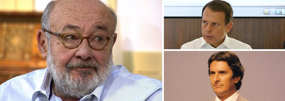 "Jovem intrépido, empresário de sucesso, fina estampa, cabelos e colarinhos sempre engomados, bom de discurso e de debate, Collor apresentava-se como o apolítico na luta contra a corrupção dos velhos caciques, embora pertencesse à antiga oligarquia nordestina. Com perfil bastante semelhante, Dória também surgiu como grande novidade nas eleições municipais do ano passado, anunciando-se como 'gestor e não político' e, assim como Collor, foi o principal marqueteiro da sua campanha", compara o jornalista (Foto: Aquiles Lins) "Jovem intrépido, empresário de sucesso, fina estampa, cabelos e colarinhos sempre engomados, bom de discurso e de debate, Collor apresentava-se como o apolítico na luta contra a corrupção dos velhos caciques, embora pertencesse à antiga oligarquia nordestina. Com perfil bastante semelhante, Dória também surgiu como grande novidade nas eleições municipais do ano passado, anunciando-se como 'gestor e não político' e, assim como Collor, foi o principal marqueteiro da sua campanha", compara o jornalista
