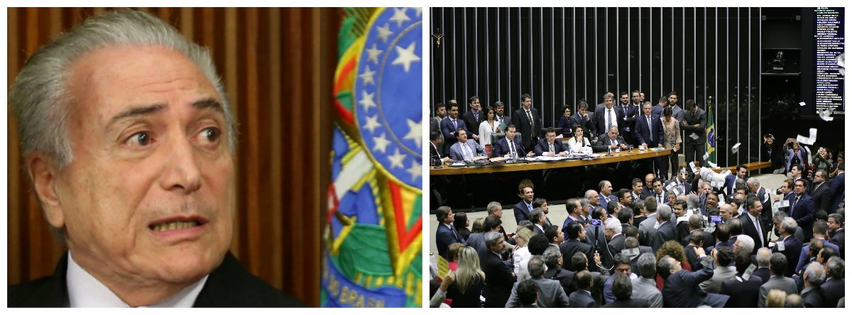 Michel Temer e plenário da Câmara dos Deputados .2 (Foto: Paulo Emílio) Michel Temer e plenário da Câmara dos Deputados .2